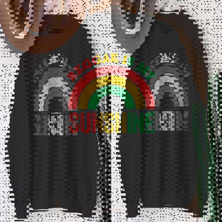 レゲエ イズ マイ サンシャイン シャツ ヴィンテージ レインボー レトロ サンシャイン スウェットシャツ 年配の女性への贈り物