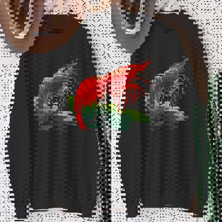 レッドチェリー シュリンプ ブリーダー ネオカラディナ 淡水水槽 スウェットシャツ 年配の女性への贈り物