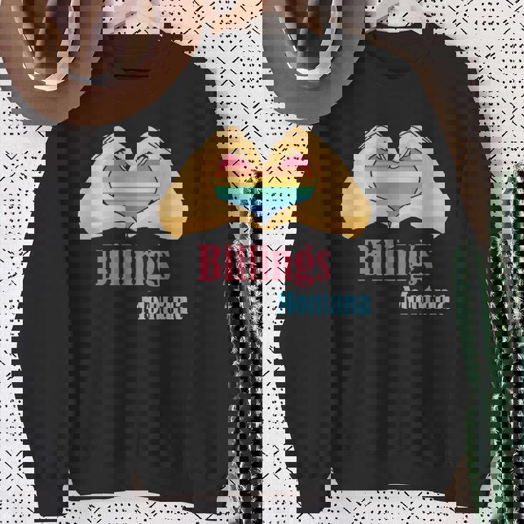 レトロ ビリングス モンタナ スウェットシャツ 年配の女性への贈り物