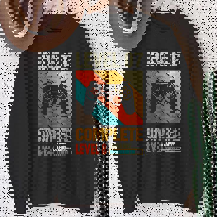 レベル7 コンプリートレベル8 ロード7年 結婚記念日 スウェットシャツ 年配の女性への贈り物