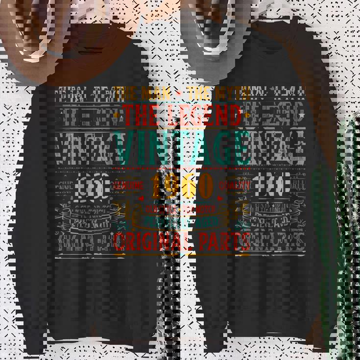 ヴィンテージ 1960 男性用 レトロ 面白い 1960 誕生日 スウェットシャツ 年配の女性への贈り物