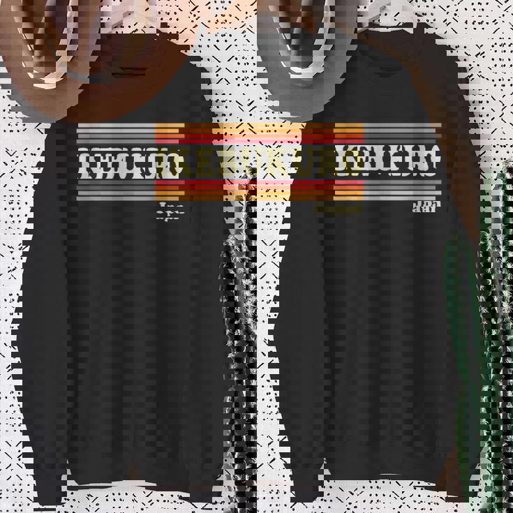 ヴィンテージ 80年代 池袋 日本 レトロ グラフィック スウェットシャツ 年配の女性への贈り物