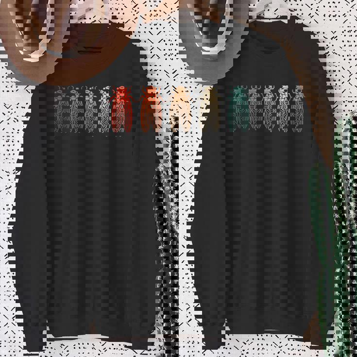 ヴィンテージ周期セミ スウェットシャツ 年配の女性への贈り物