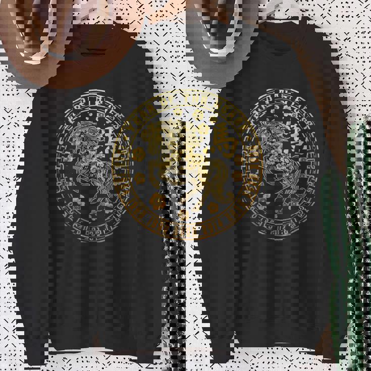 ヴィンテージ旧正月2026年午年干支 スウェットシャツ 年配の女性への贈り物