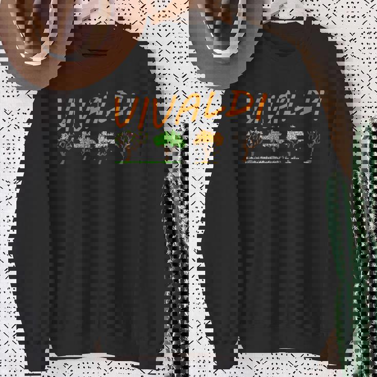 ヴィヴァルディ四季クラシック音楽ギフト スウェットシャツ 年配の女性への贈り物