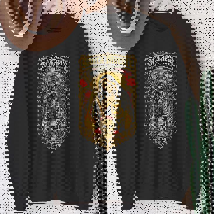 世界のサンタ・ムエルテ支配者 スウェットシャツ 年配の女性への贈り物