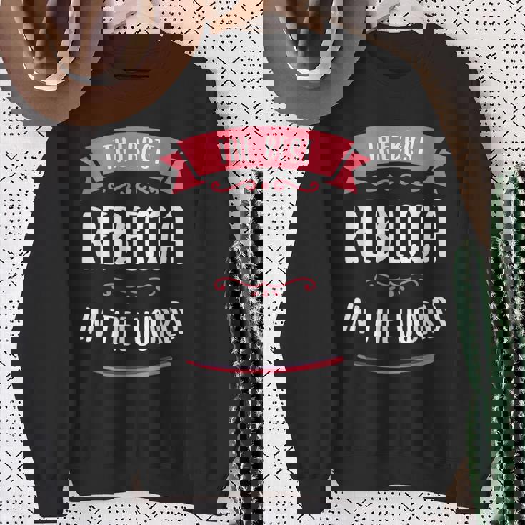 世界最高のレベッカ。 スウェットシャツ 年配の女性への贈り物