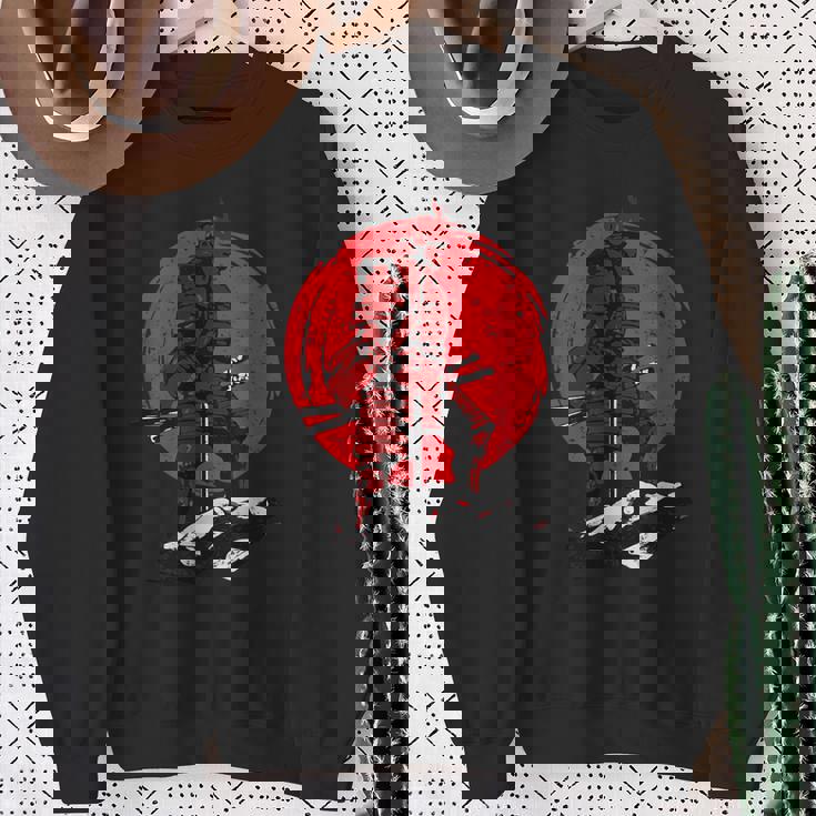 侍 戦国武将 武士道 サムライ 東京 ジャパン カタナ スウェットシャツ 年配の女性への贈り物