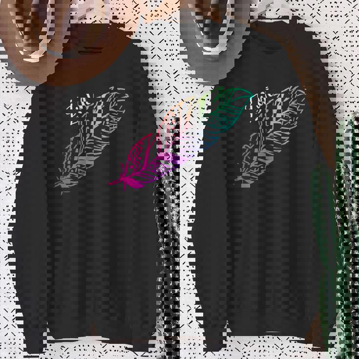 先住民フェザーtシャツ ネイティブアメリカン ズニ族 スウェットシャツ 年配の女性への贈り物