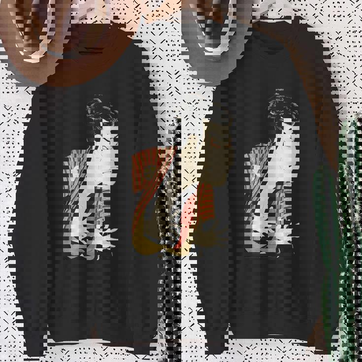 写楽（切り抜き）《浮世絵》歌舞伎【日本・世界の名画】日本画 和柄 美術館アート スウェットシャツ 年配の女性への贈り物