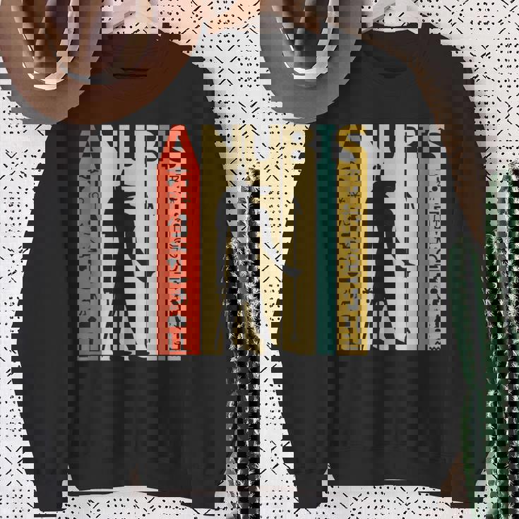 古代エジプト神アヌビスtシャツ ヒエログリフシャツギフト スウェットシャツ 年配の女性への贈り物