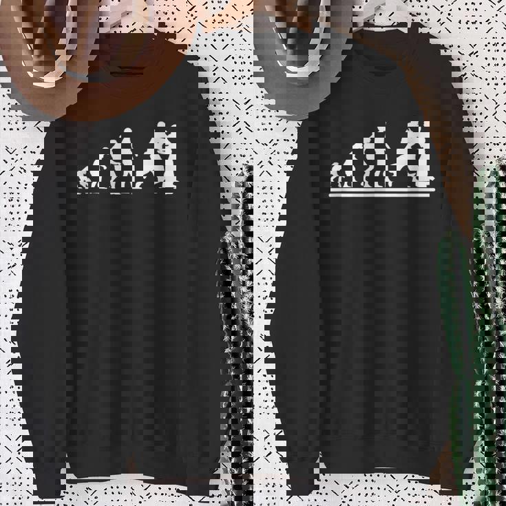 合気道 進化 男性 面白い 合気道 スウェットシャツ 年配の女性への贈り物