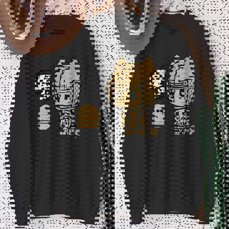 埴輪猫はにゃにゃ_003 スウェットシャツ 年配の女性への贈り物