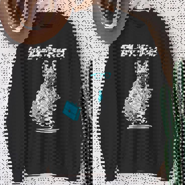 定時で帰ります フレンチブルドッグ グッズ 犬 おもしろ 面白い ギャグ ネタ 笑える スウェットシャツ 年配の女性への贈り物