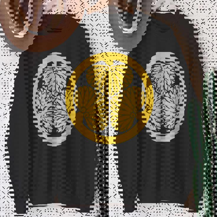 徳川氏族の紋章 将軍 日本 スウェットシャツ 年配の女性への贈り物