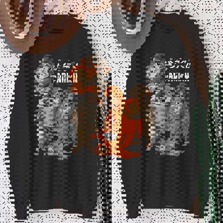 愛らしいパンチ ザモンキー マカク 日本動物園 パンチくん スウェットシャツ 年配の女性への贈り物