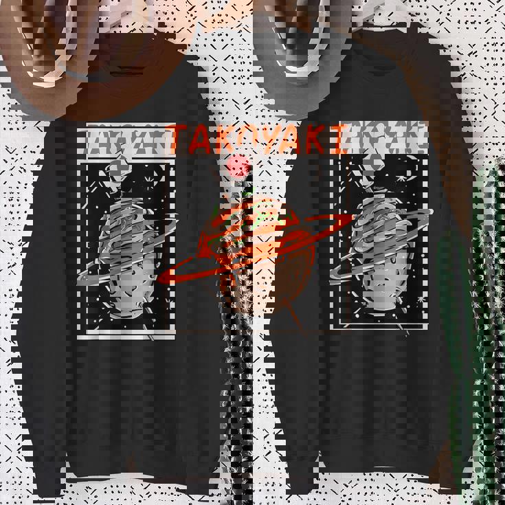 揚げたこボール 惑星 タコプラネット たこ焼き スウェットシャツ 年配の女性への贈り物