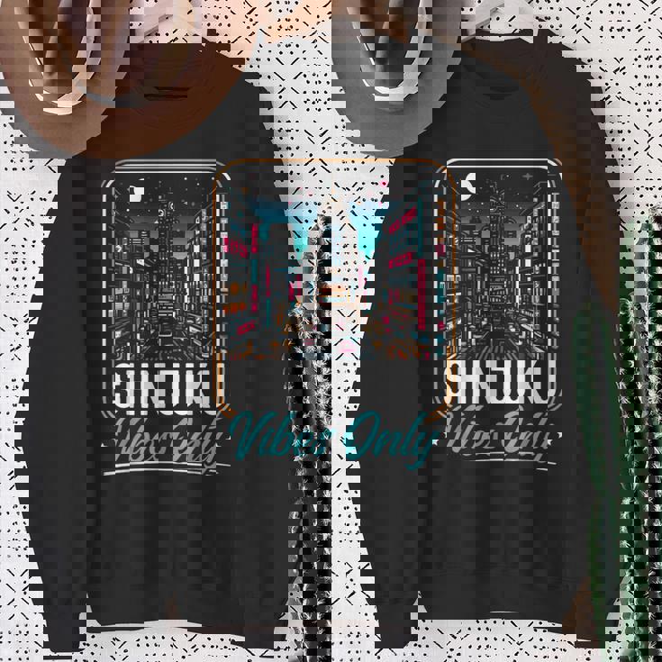 新宿 日本旅行 日本語 I Love Japan スウェットシャツ 年配の女性への贈り物