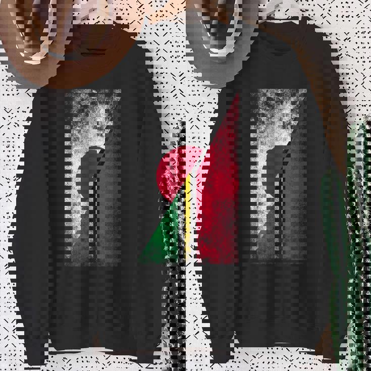 日本バヌアツ国旗 日本のバヌアツ。 スウェットシャツ 年配の女性への贈り物