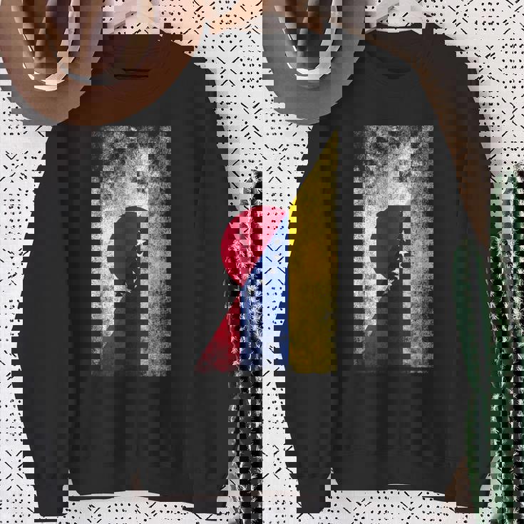 日本ベネズエラ国旗 日本のベネズエラ。 スウェットシャツ 年配の女性への贈り物