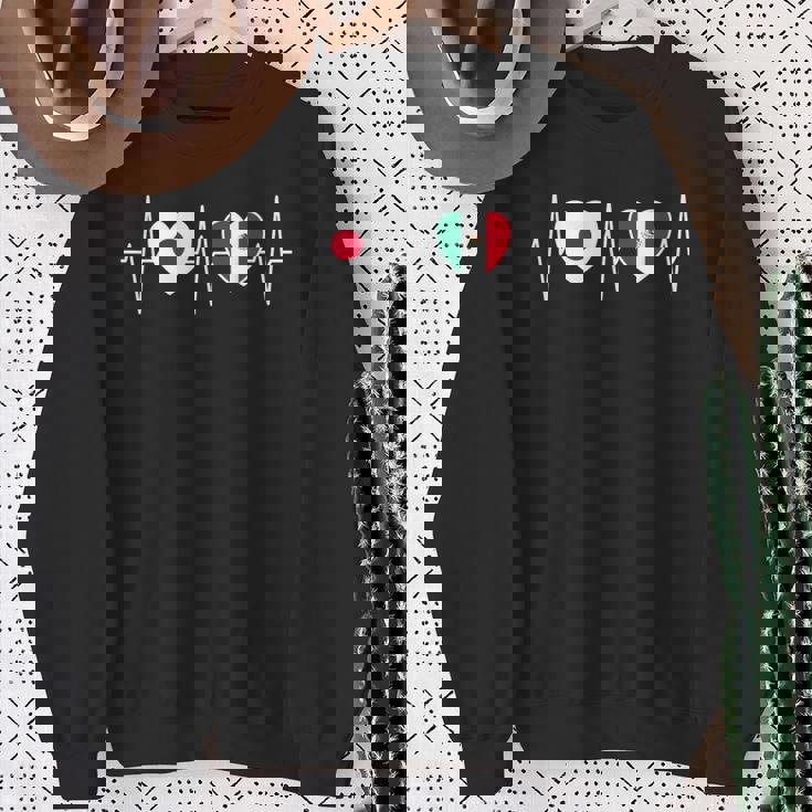 日本・メキシコ メキシコ国旗フラッグ スウェットシャツ 年配の女性への贈り物