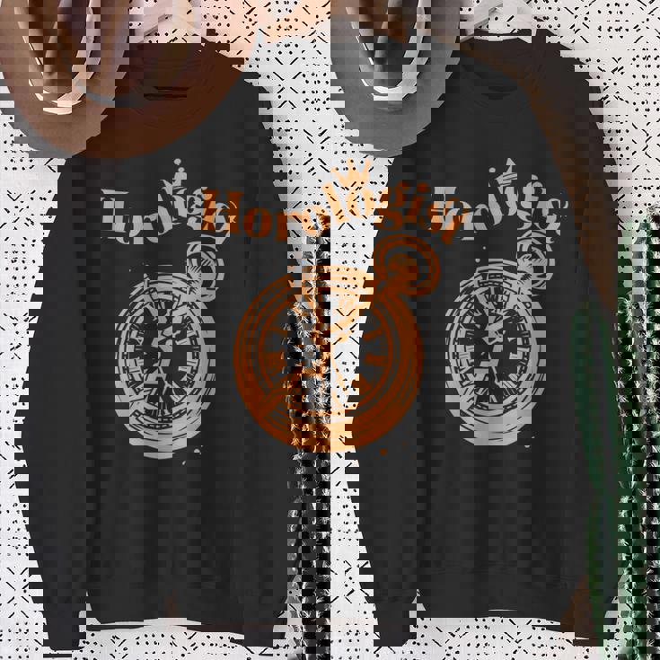 時計製作者 時計製作者 時計師 時計 長袖tシャツ スウェットシャツ 年配の女性への贈り物