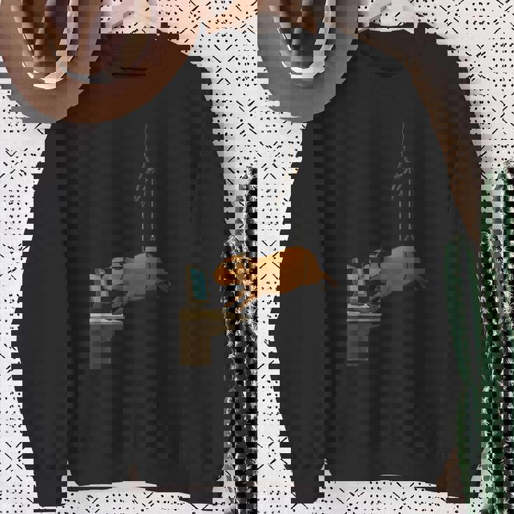 最高にクールなカピバラスパイインハイスト スウェットシャツ 年配の女性への贈り物