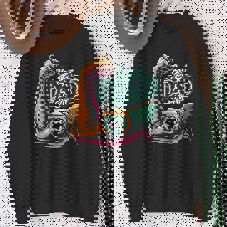 最高のお父さん 父の日 お父さんになる人 お父さん お父さん スウェットシャツ 年配の女性への贈り物