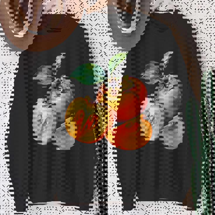 柿 スウェットシャツ 年配の女性への贈り物