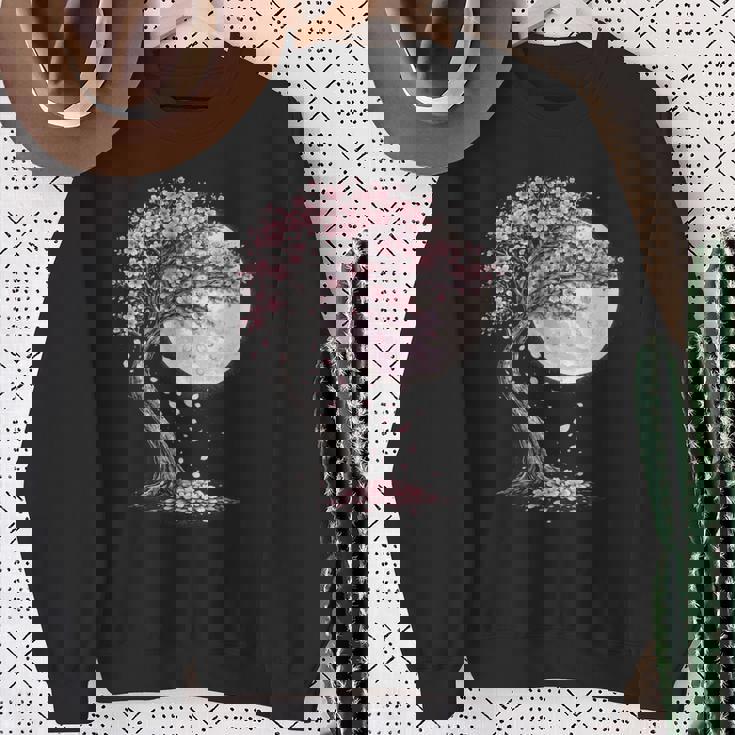 桜 Cherry Blossomsakura 長袖tシャツ スウェットシャツ 年配の女性への贈り物