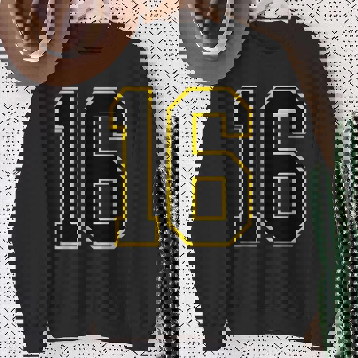 番号 16インチ ブラック スウェットシャツ 年配の女性への贈り物