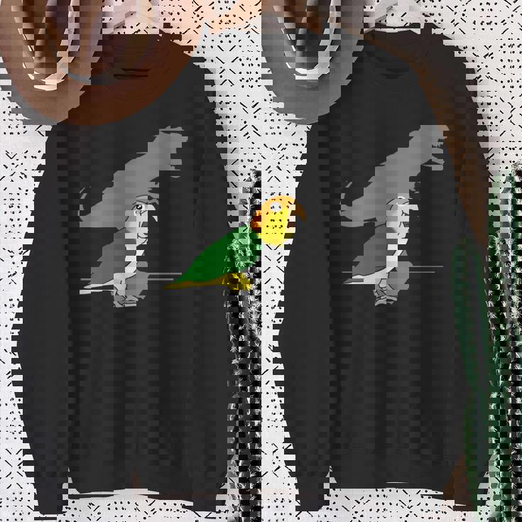 白腹 ケーク T-Rex 鳥ミーム 恐竜オウム 長袖tシャツ スウェットシャツ 年配の女性への贈り物