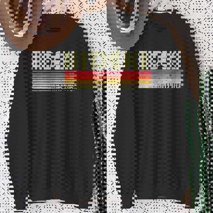 秀樹 レトロ ヴィンテージ 和名 スウェットシャツ 年配の女性への贈り物