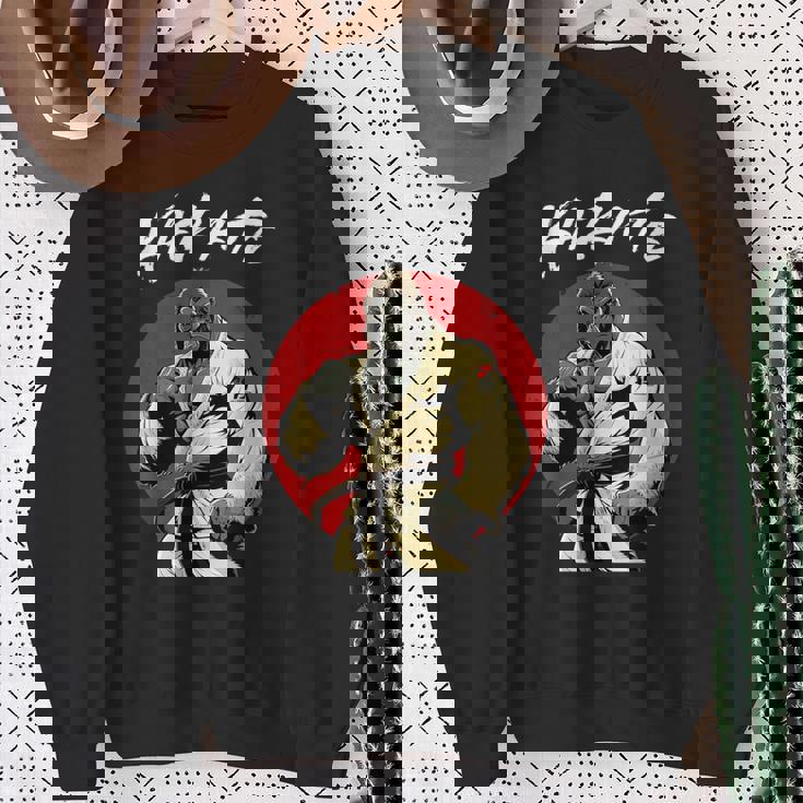 空手ゴリラ カラテカ 少年少女空手ゴリラ スウェットシャツ 年配の女性への贈り物