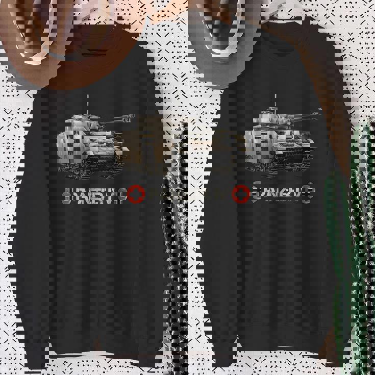 第二次世界大戦 ドイツ戦車戦車 Iv4 記念品 スウェットシャツ 年配の女性への贈り物