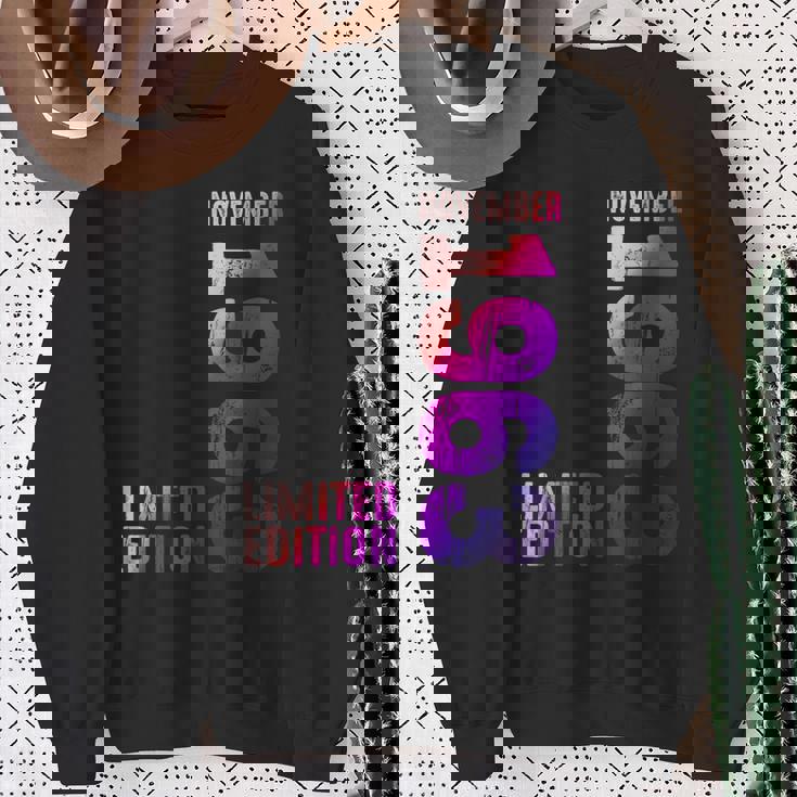 素晴らしい年 1963 年 11 月 1963 年から 1963 年から 1963 年レトロな1963 スウェットシャツ 年配の女性への贈り物