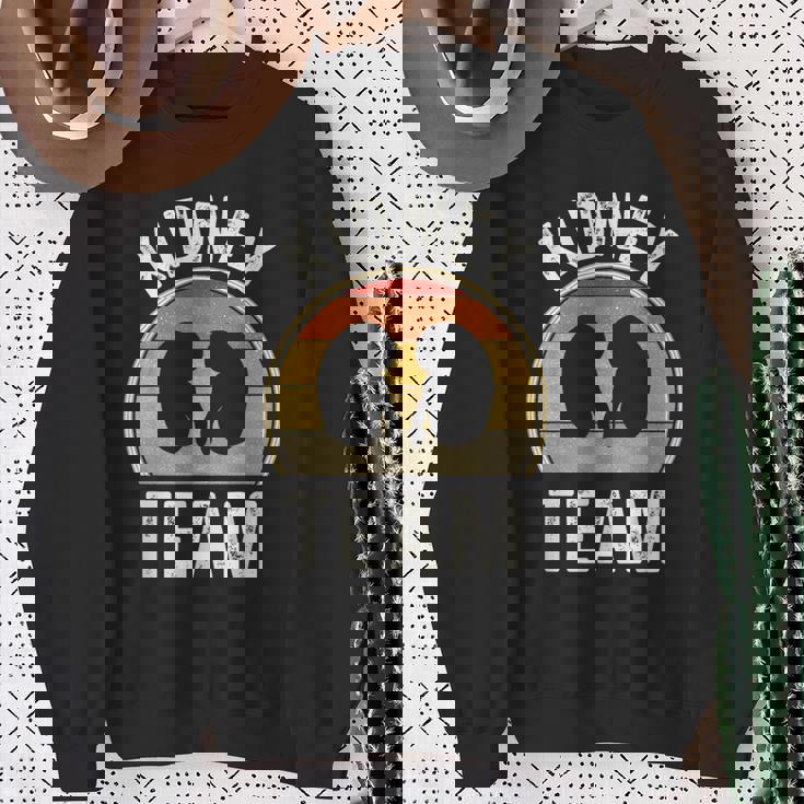 腎臓チーム 透析 テックウィーク 技術者 腎臓 看護師 スウェットシャツ 年配の女性への贈り物