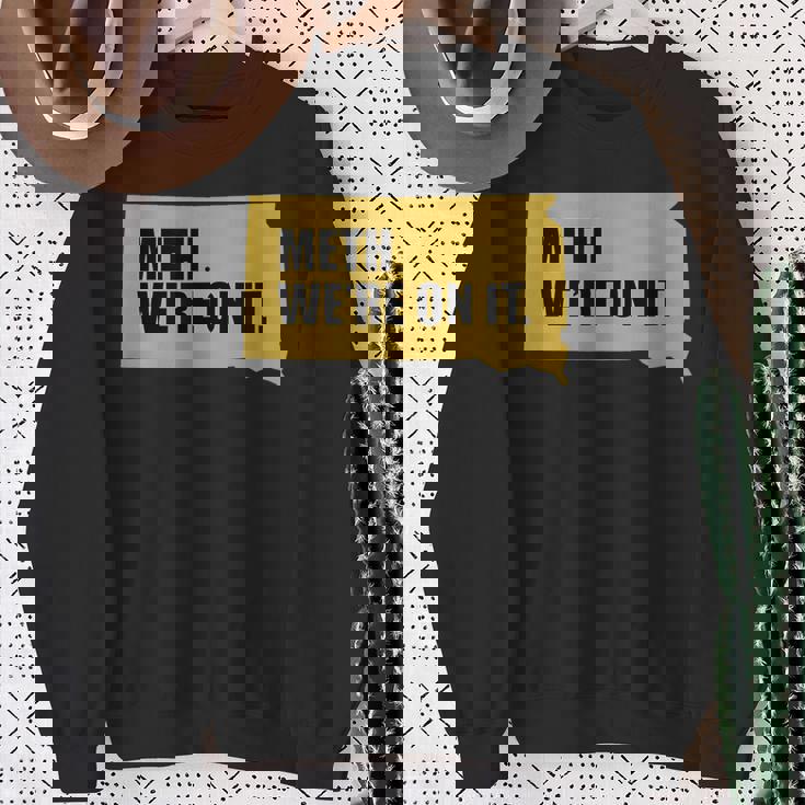 覚せい剤、やってるよ スウェットシャツ 年配の女性への贈り物