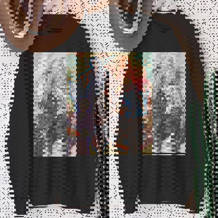 逆光 -煙くゆる宴- Kv スウェットシャツ 年配の女性への贈り物