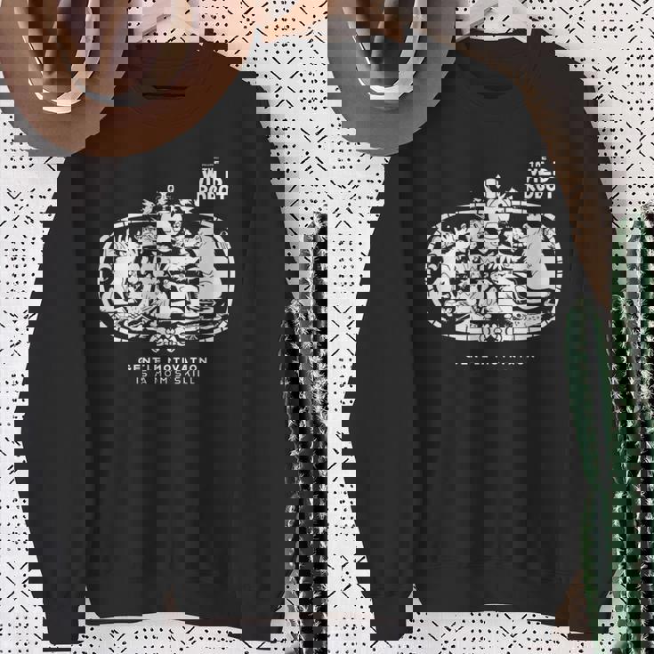 野生の島のロズ Gentle Parenting 長袖tシャツ スウェットシャツ 年配の女性への贈り物