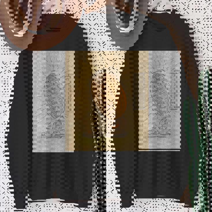 金霊【日本の妖怪シリーズ】 長袖tシャツ スウェットシャツ 年配の女性への贈り物