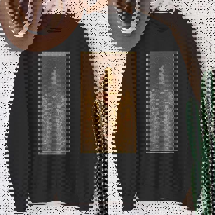 阿弥陀仏 阿弥陀 と八大菩薩 スウェットシャツ 年配の女性への贈り物