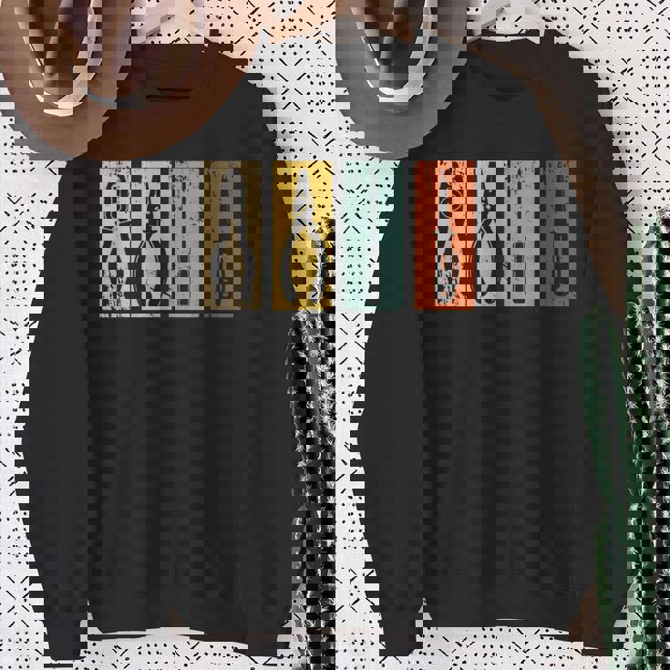 電工工具 レトロ 職人 スウェットシャツ 年配の女性への贈り物