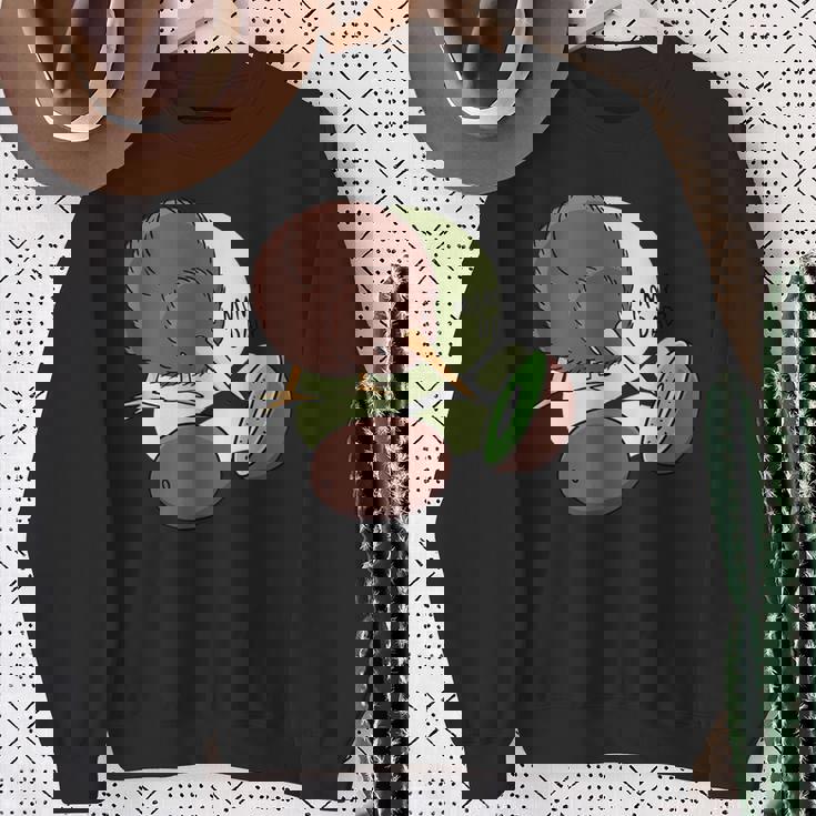 面白いキウイの鳥とキウイのフルーツキウイ、キウイの鳥好き。 スウェットシャツ 年配の女性への贈り物