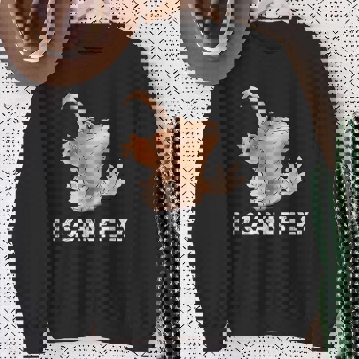 面白い紋付きヤモリ、ヤモリ好き、ヤモリのユーモア、クレスティギフト スウェットシャツ 年配の女性への贈り物