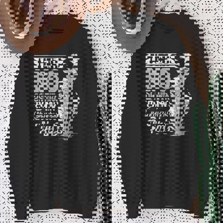 食虫植物 ピッチャー サラセニア 食虫性フライトラップ。 スウェットシャツ 年配の女性への贈り物