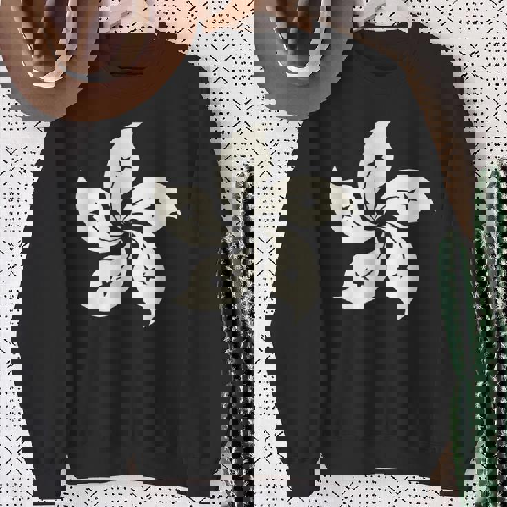 香港国旗 香港プライド オーキッド スウェットシャツ 年配の女性への贈り物