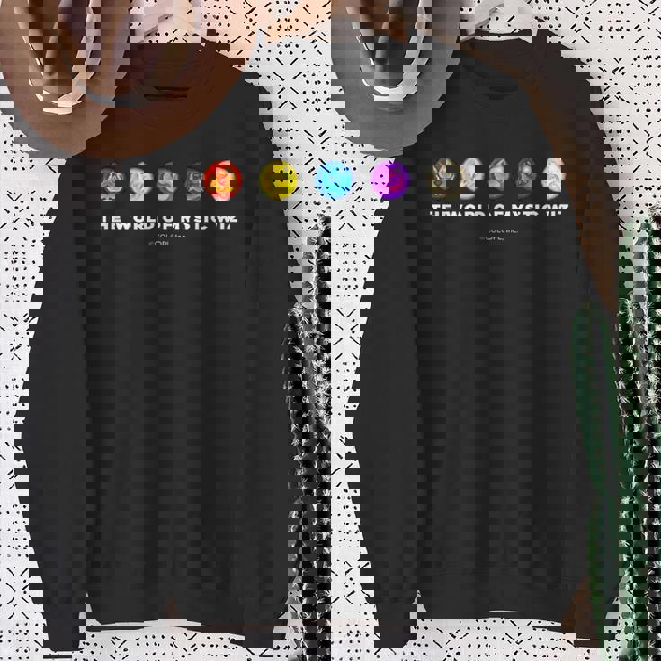 黒猫のウィズ 属性 スウェットシャツ 年配の女性への贈り物