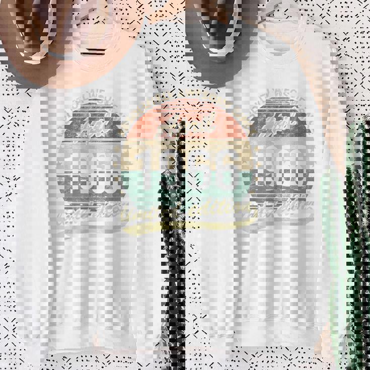 60歳の誕生日 1966年4月から絶対に素晴らしいヴィンテージ。 スウェットシャツ 年配の女性への贈り物