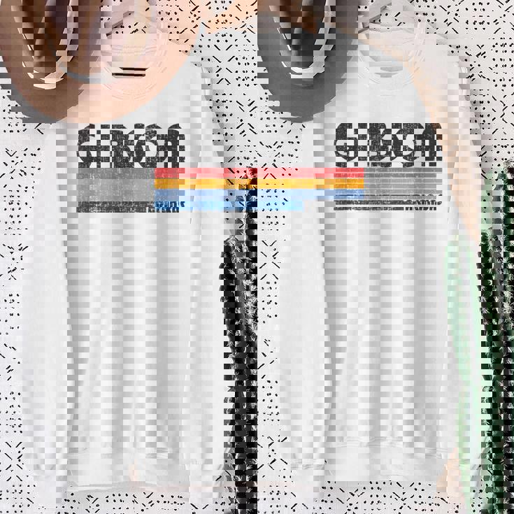 Arの故郷の誇りをこのレトロな70年代80年代でギブソンに見せましょう スウェットシャツ 年配の女性への贈り物